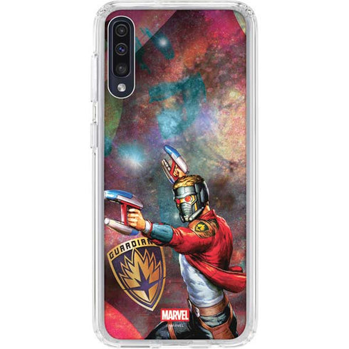 Marvel Star-Lord Cosmic Commander Galaxy A50 Clear Case